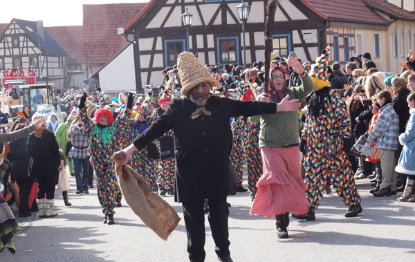 Rosenmontag in Wargolshausen