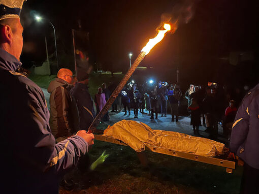 Gevatter Tod holt sich den Fasching zurück