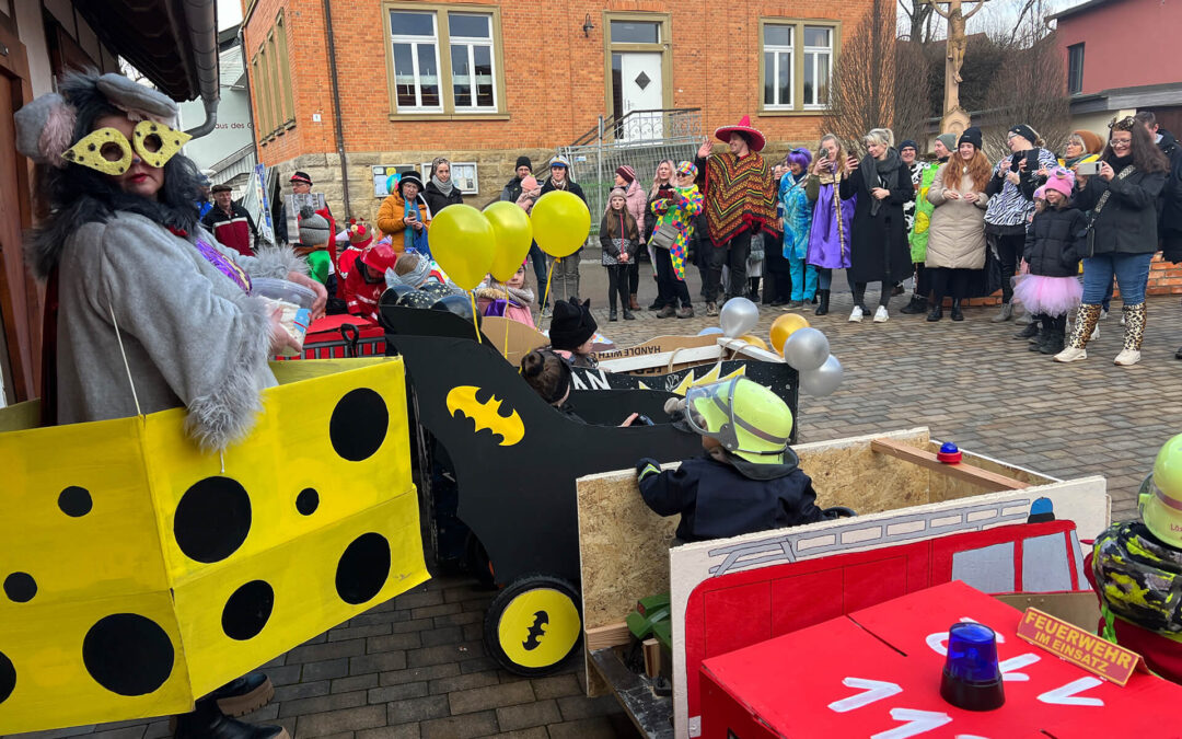 Kindergartenumzug in Wargolshausen 2025