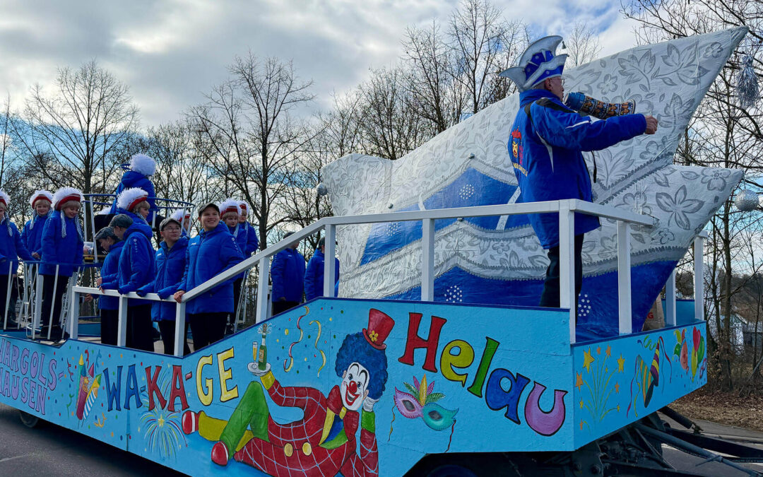 Wägen, Witz und Wahnsinn – der Umzug in Mellrichstadt