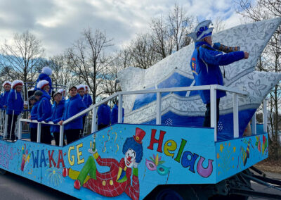 Wägen, Witz und Wahnsinn – der Umzug in Mellrichstadt